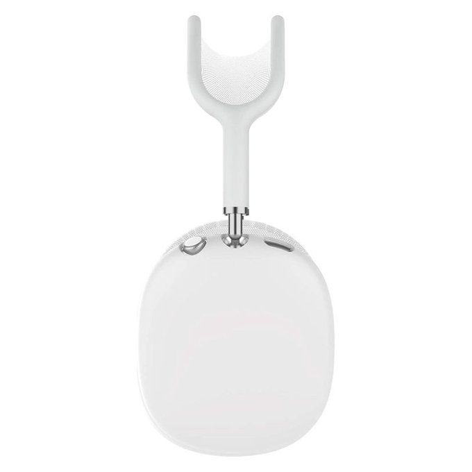 Θήκη Σιλικόνης για AirPods Max, Λευκό, White, FixPremium