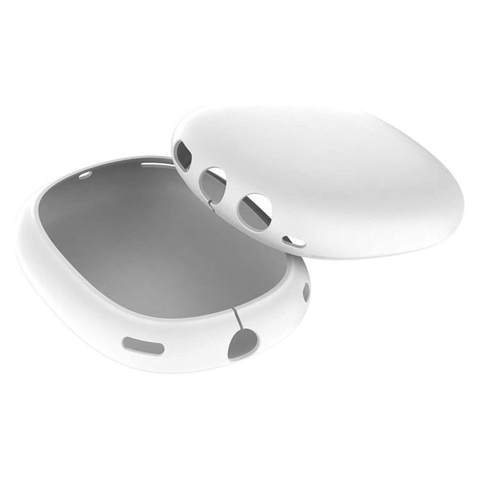 Θήκη Σιλικόνης για AirPods Max, Λευκό, White, FixPremium
