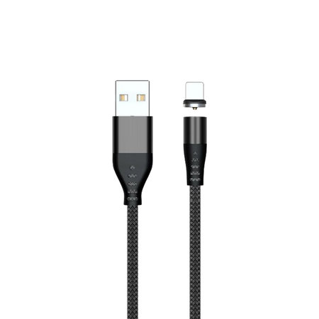 Μαγνητικό Καλώδιο Lightning / USB (2m) | Μαύρο | Black | FixPremium