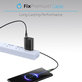 Καλώδιο USB-C / USB με LED Ένδειξη (1m) | Κόκκινο | Red | FixPremium