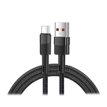 Καλώδιο USB-C / USB με Ταχεία Φόρτιση (1m) | Μαύρο | Black | FixPremium