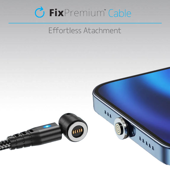 Μαγνητικό Καλώδιο USB-C / USB-C (1m) | Κόκκινο | Red | FixPremium