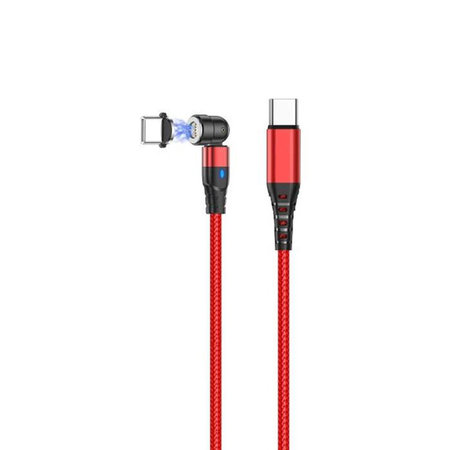 Μαγνητικό Καλώδιο USB-C / USB-C (1m) | Κόκκινο | Red | FixPremium