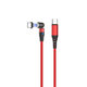 Μαγνητικό Καλώδιο USB-C / USB-C (1m) | Κόκκινο | Red | FixPremium