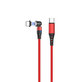 Μαγνητικό Καλώδιο USB-C / USB-C (1m) | Κόκκινο | Red | FixPremium
