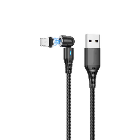 Μαγνητικό Καλώδιο Lightning / USB (1m) | Μαύρο | Black | FixPremium