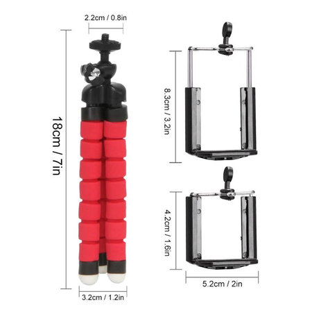 Τρίποδο για Smartphone, Μαύρο | Black | FixPremium