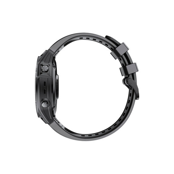 Λουράκι Σιλικόνης για Garmin (QuickFit 22mm) | Μαύρο | Black | FixPremium