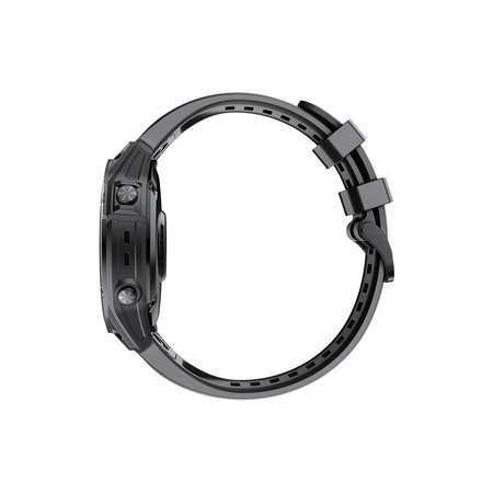 Λουράκι Σιλικόνης για Garmin (QuickFit 26mm) | Μαύρο | Black | FixPremium