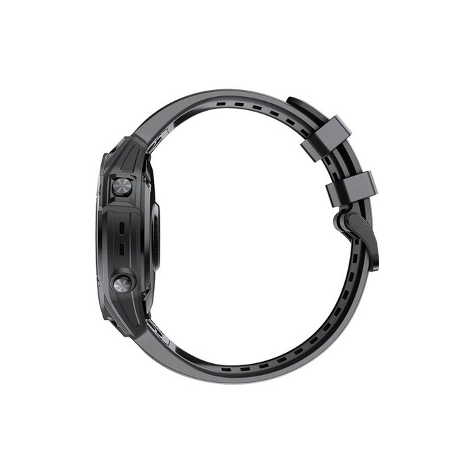 Λουράκι Σιλικόνης για Garmin (QuickFit 26mm) | Μαύρο | Black | FixPremium