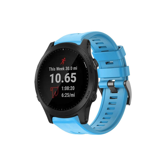 Λουράκι Σιλικόνης για Garmin (QuickFit 22mm) | Μπλε | Blue | FixPremium
