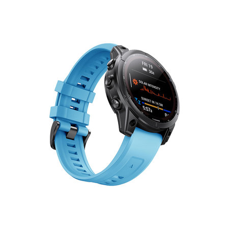 Λουράκι Σιλικόνης για Garmin (QuickFit 26mm) | Μπλε | Blue | FixPremium