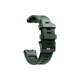 Λουράκι Σιλικόνης για Garmin (QuickFit 22mm) | dark green | FixPremium