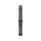Λουράκι Ανοξείδωτου Ατσαλιού για Garmin (QuickFit 22mm) | Μαύρο | Black | FixPremium