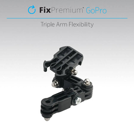 Θήκη 3-Armed Mount για GoPro | Μαύρο | Black | FixPremium
