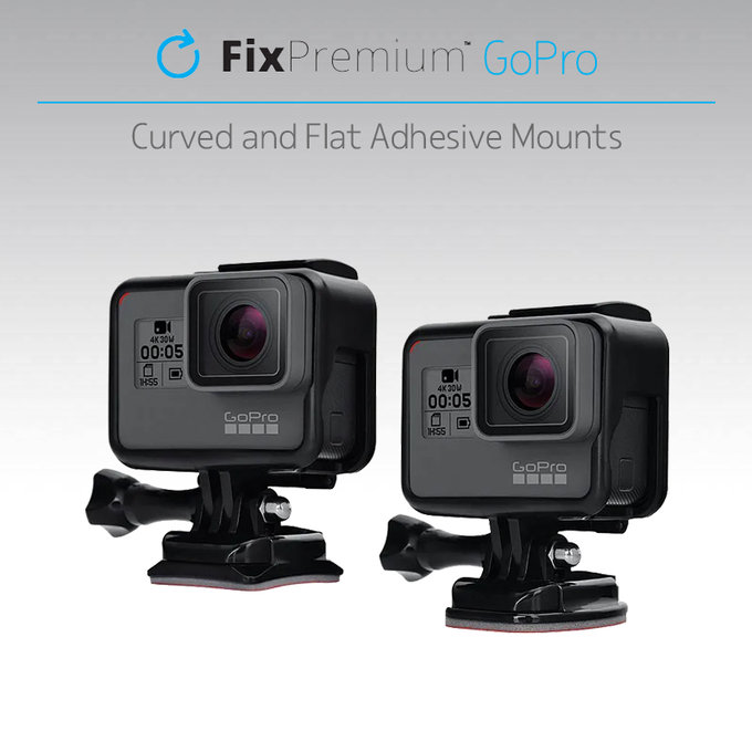 Σέτ Αυτοκόλλητων για GoPro Mount | FixPremium