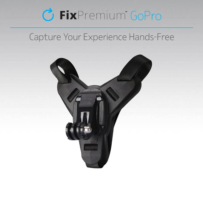 Θήκη Helmet Mount για GoPro | Μαύρο | Black | FixPremium