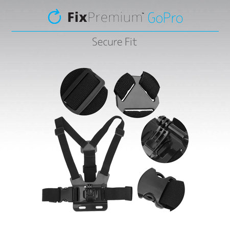Θήκη Body Mount για GoPro | Μαύρο | Black | FixPremium