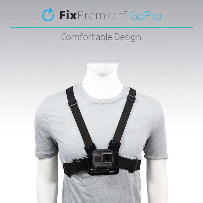 Θήκη Body Mount για GoPro | Μαύρο | Black | FixPremium