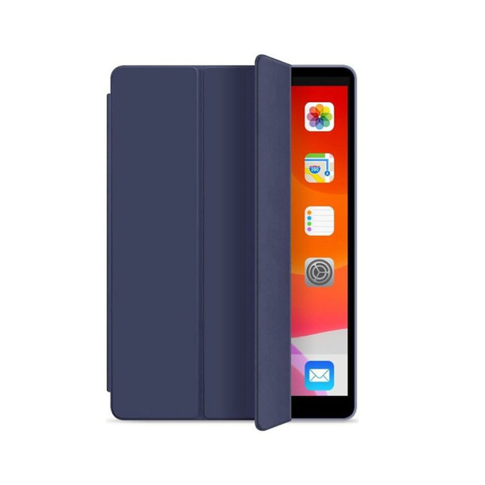 Θήκη Σιλικόνης Flip για iPad 10.2 (7η, 8η, 9η Γενιά), Μπλε | Blue | FixPremium