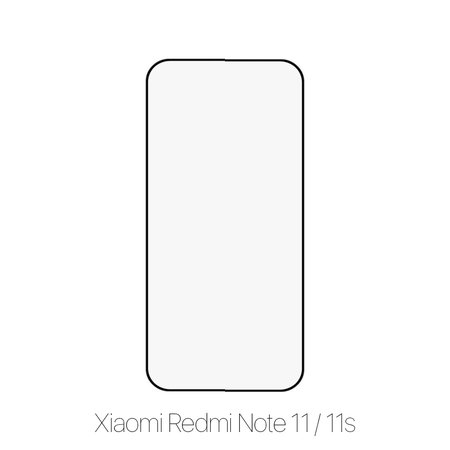 FullCover Glass - Προστατευτικό Γυαλί για Xiaomi Redmi Note 11 | 11S | FixPremium