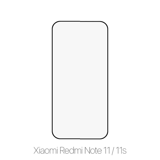 FullCover Glass - Προστατευτικό Γυαλί για Xiaomi Redmi Note 11 | 11S | FixPremium