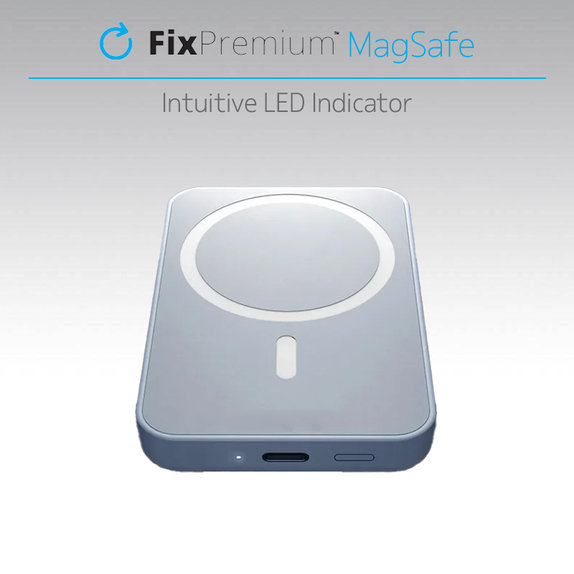 MagSafe PowerBank 5000mAh | μαύρο | black | FixPremium