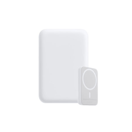 MagSafe PowerBank 5000 mAh | λευκό | white | FixPremium