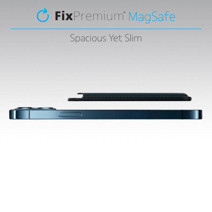 Θήκη MagSafe Wallet | Μαύρο | Black | FixPremium