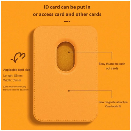 Θήκη MagSafe Wallet | Καφέ | Brown | FixPremium