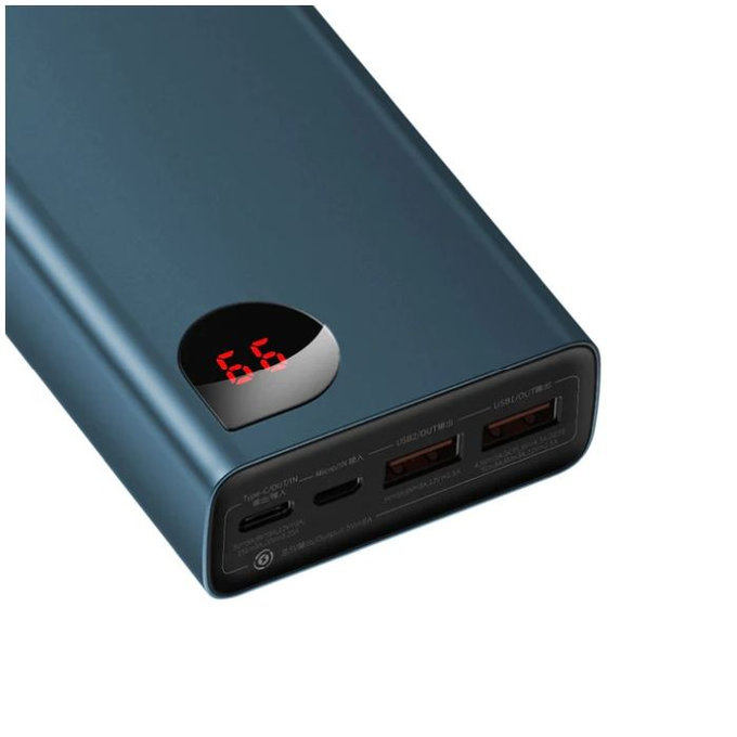 65W PowerBank 20 000 mAh | μπλε | blue | Baseus
