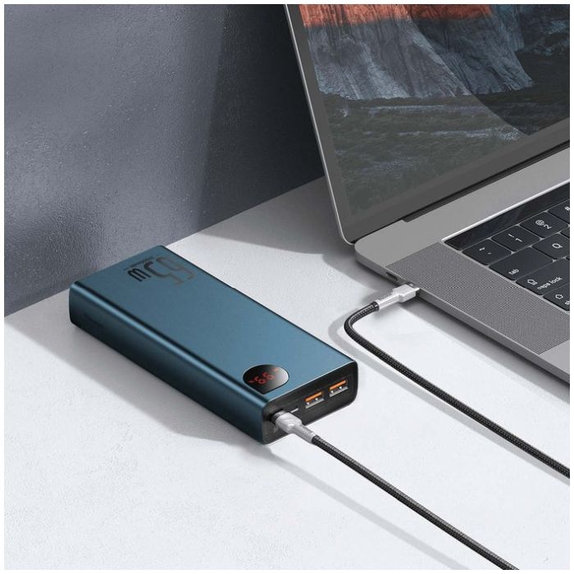 65W PowerBank 20 000 mAh | μπλε | blue | Baseus