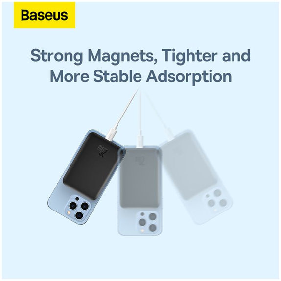 MagSafe PowerBank 6000 mAh | μαύρο | black | Baseus