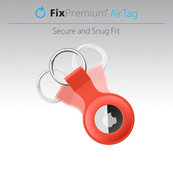 Μπρελόκ Σιλικόνης για AirTag | μπλε | blue | FixPremium