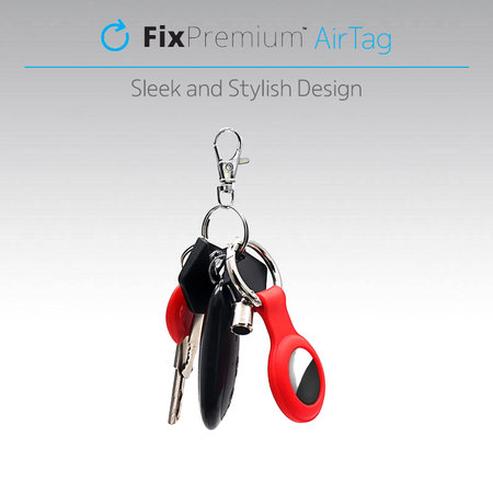 Μπρελόκ Σιλικόνης για AirTag | dark green | FixPremium