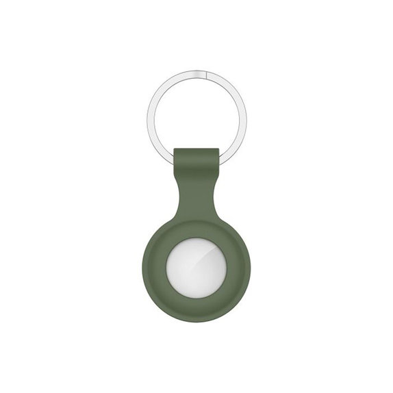 Μπρελόκ Σιλικόνης για AirTag | dark green | FixPremium