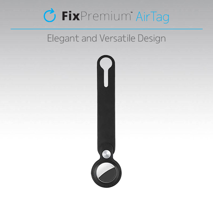 Μπρελόκ Δερμάτινο για AirTag | brown | FixPremium