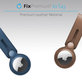 Μπρελόκ Δερμάτινο για AirTag | brown | FixPremium