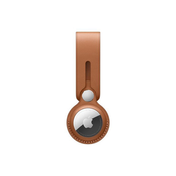 Μπρελόκ Δερμάτινο για AirTag | brown | FixPremium