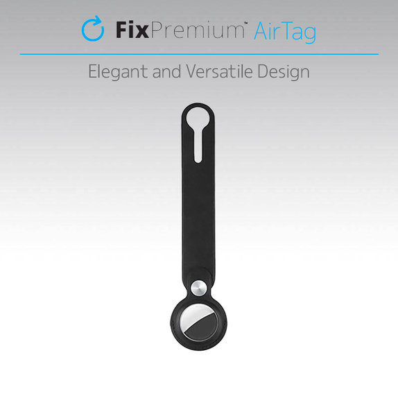 Μπρελόκ Δερμάτινο για AirTag | μπλε | blue | FixPremium