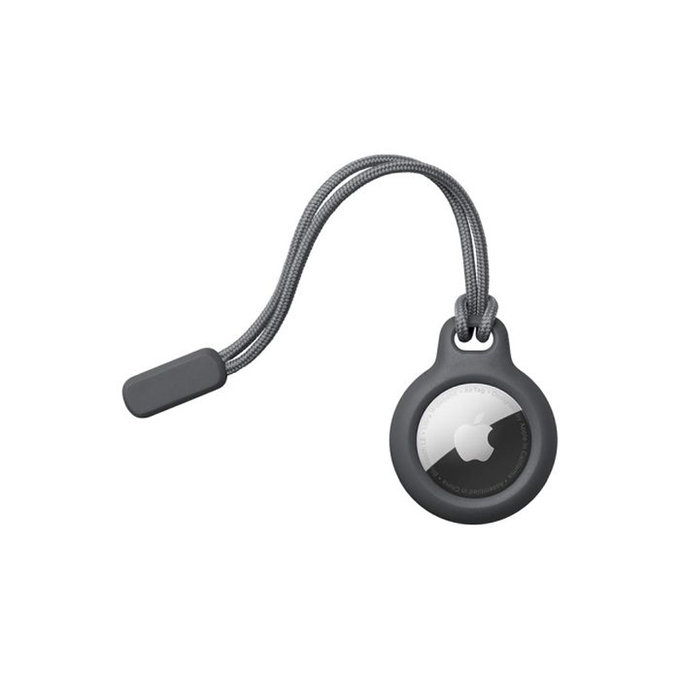 Θήκη με Κορδόνι για AirTag | μαύρο | black | FixPremium