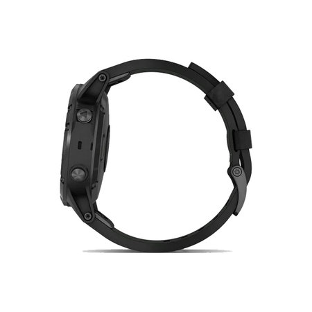 Δερμάτινο Λουράκι για Garmin (QuickFit 22mm) | Μαύρο | Black | FixPremium