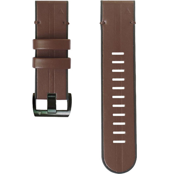 Δερμάτινο Λουράκι για Garmin (QuickFit 22mm) | brown | FixPremium