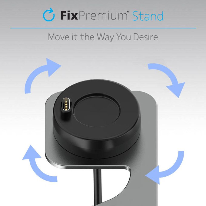 Βάση Φόρτισης για Garmin Watch | space grey | FixPremium