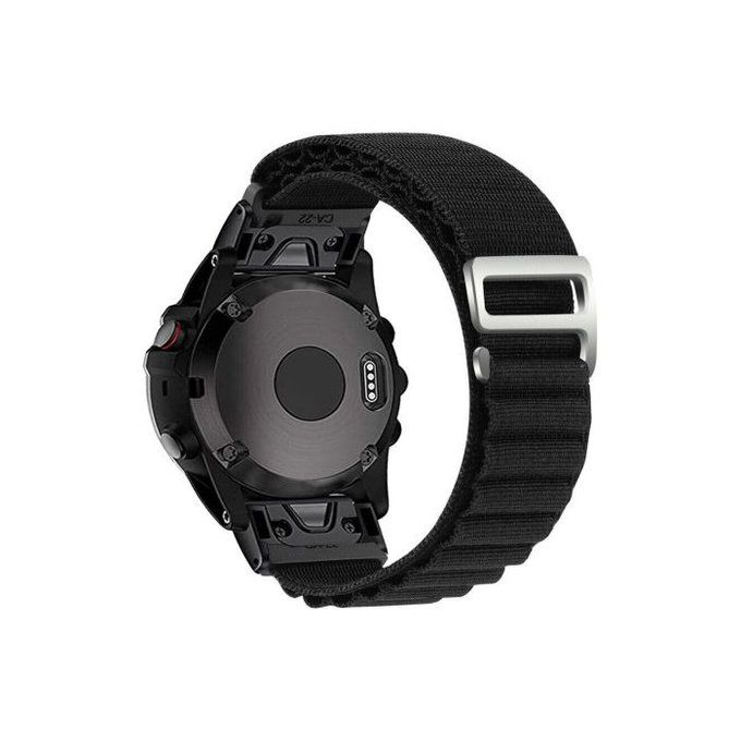 Λουράκι Alpine Loop για Garmin | QuickFit 26mm | Μαύρο | Black | FixPremium