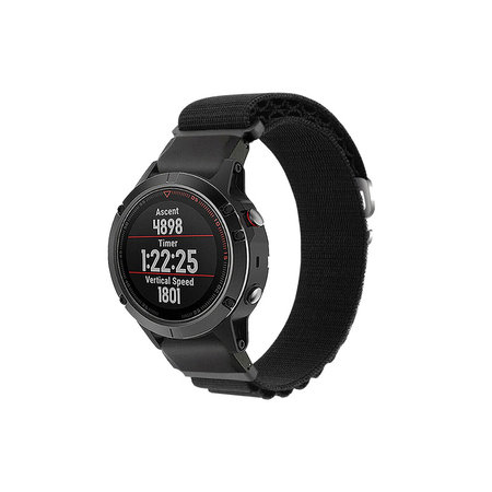 Λουράκι Alpine Loop για Garmin | QuickFit 26mm | Μαύρο | Black | FixPremium