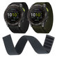 Λουράκι Νάιλον για Garmin (22mm) | Μαύρο | Black | FixPremium