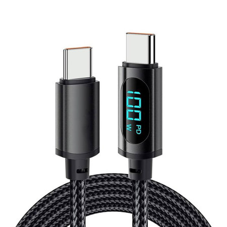 Καλώδιο USB-C / USB-C με Λειτουργία Power Delivery (1m) | Μαύρο | Black | FixPremium