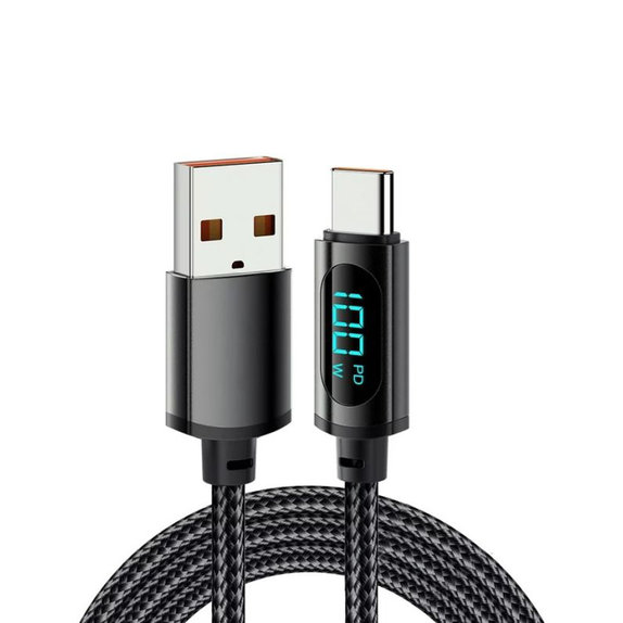 Καλώδιο USB-C / USB με Λειτουργία Power Delivery (1m) | Μαύρο | Black | FixPremium
