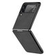 Θήκη Carbon για Samsung Z Flip 3, Μαύρο, Black, FixPremium